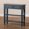 Baxton Studio Dauphine Blue Spruce Finished Wood Accent Console Table 155-9393 - alternate 10